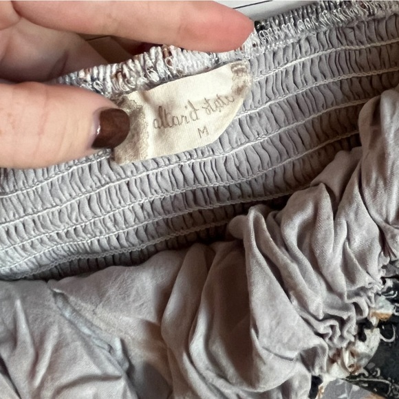 Altar’d State Patchwork Crop Top Bandeau - Picture 4 of 6